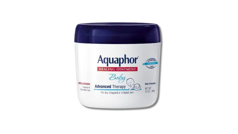 Aquaphor Baby Healing Ointment for Dry Skin, Chapped Cheeks, and Diaper Rash