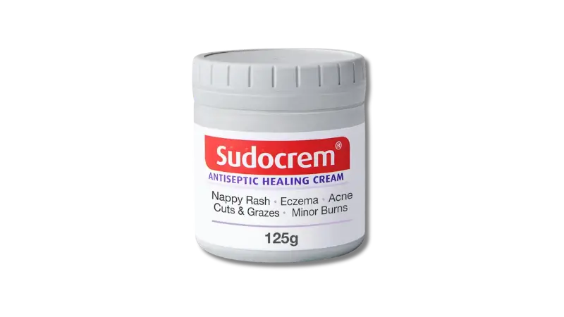 Sudocrem Antiseptic Healing Cream for Nappy Rash, Eczema, and Minor Burns