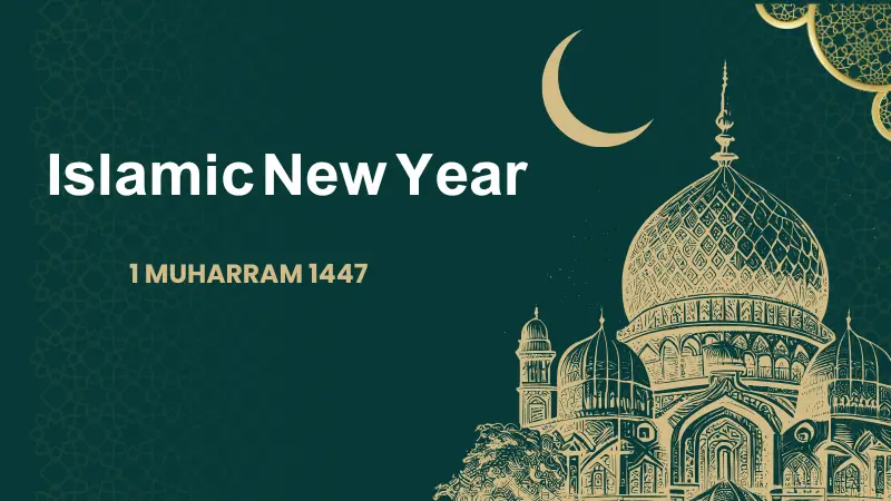 Hijri New Year - UAE - Hijri Date: 1 Muharram 1447