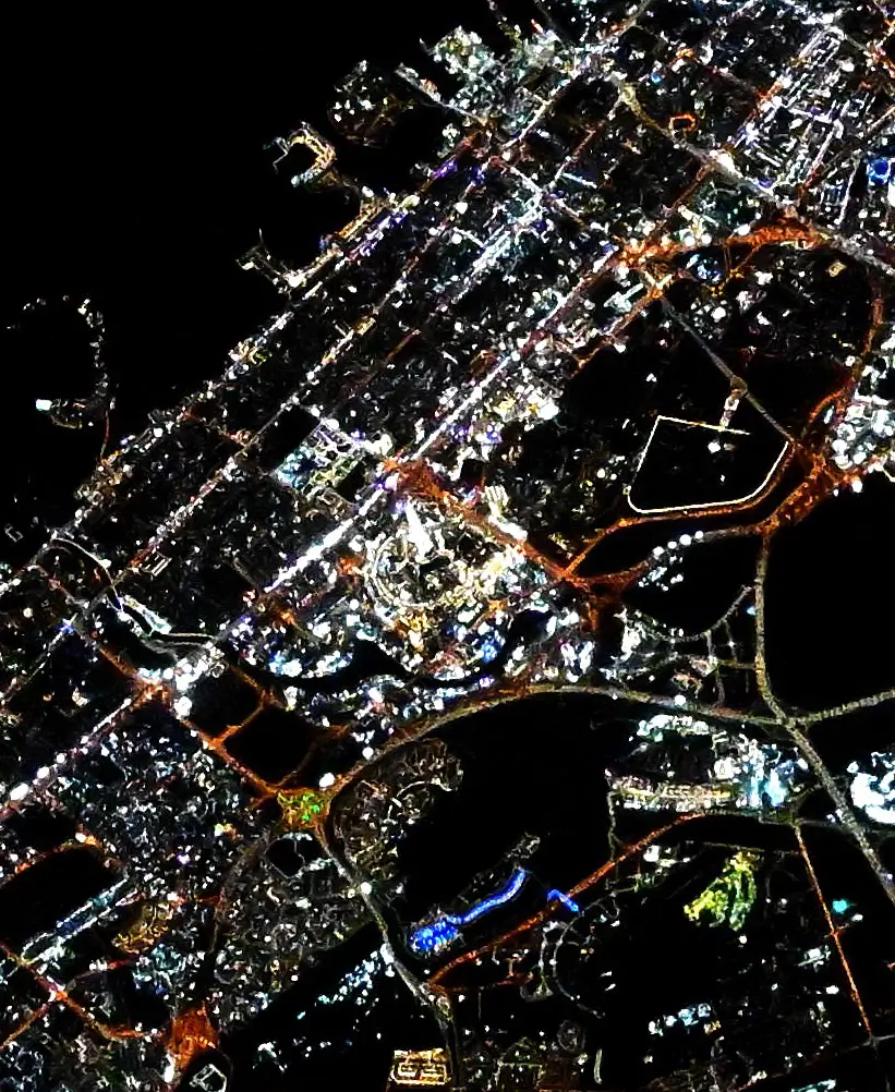 NASA Astronaut Captures Burj Khalifa from Space