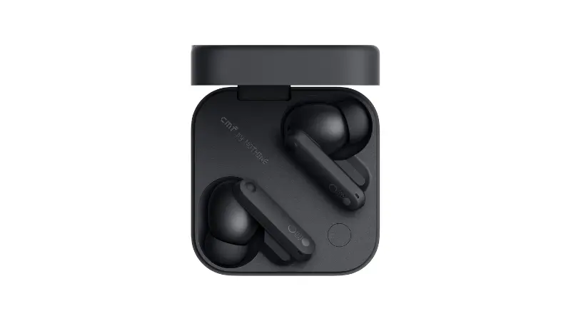 CMF by Nothing Buds Pro 2 Bluetooth Earbuds, ChatGPT Integrated, TWS with Clear Voice Technology 2.0, 50 dB Smart ANC, Up to 11 hrs Battery, Spatial Audio Effect, IP55, Dark Grey, Middle East Version