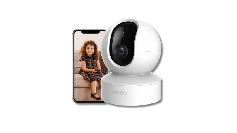 Imou Camera 2K Camera for Abnormal Sound for Baby Monitor Night Vision, Smart Tracking