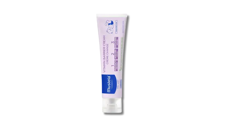 Mustela Baby Diaper Rash Vitamin Barrier Cream for Diaper Rash Prevention