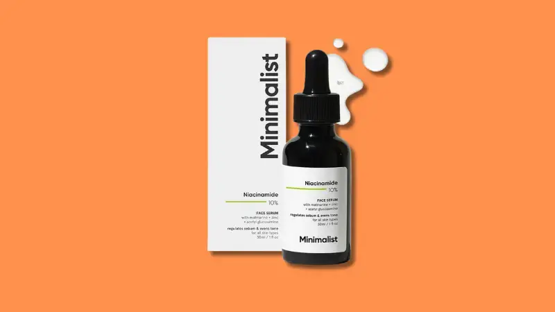 Minimalist Niacinamide 10% Serum – Acne Marks & Oil Control | Skin Clarifying Serum | 30ml