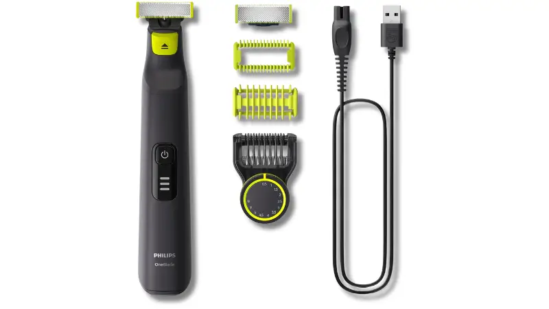 Philips OneBlade Pro Face + Body QP6542/10, Hybrid Trimmer and Shaver